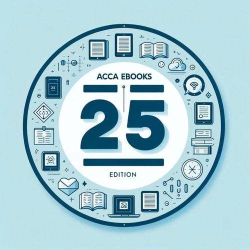 ACCA books and study materials. Sep 2024 to Jun 2025