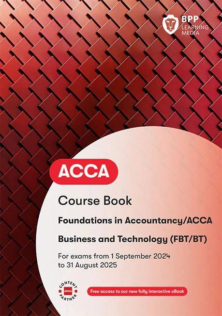 ACCA books and study materials. Sep 2024 to Jun 2025