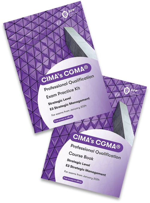 CIMA BPP bundle for Strategic level (2024). Combo of Course and Exam Kit