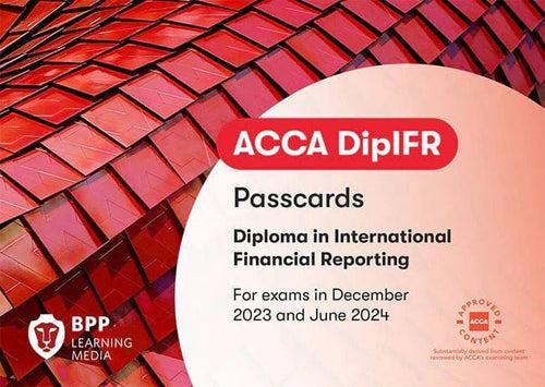 ACCA BPP Diploma in IFRS Passcards for Dec 23 & Jun 24 exams