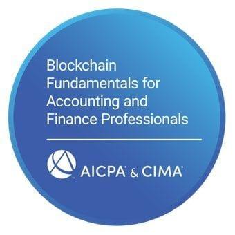 AICPA Certification : Blockchain course for Accounting and Finance Professionals. Get certified