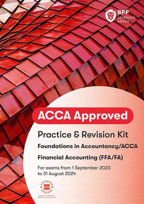 ACCA Books Exam & Practice & Revision kit. All ACCA subjects. Exams 2023-2024