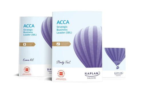 Buy KAPLAN ACCA Books. Strategic exams. Combo of Study text & Exam kit. Sep24-Jun25