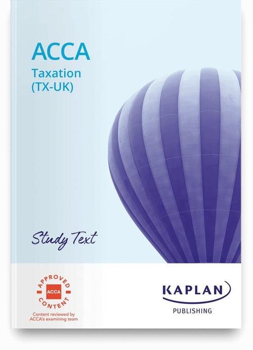 Kaplan ACCA books study text for Applied Skills exams. Valid for exams Sep 23 to Jun 24