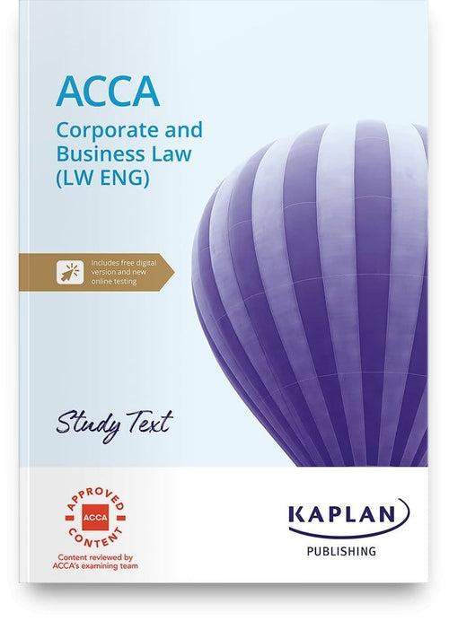 Kaplan ACCA books study text for Applied Skills exams. Valid for exams Sep 23 to Jun 24