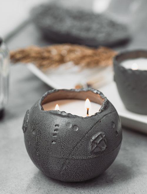 Eclectic Candle - Grey Matka