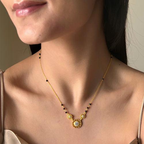 Sun Swarovski Mangalsutra