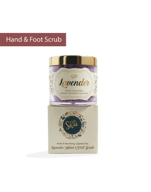 Lavender Hand & Foot Scrub by Shae (100 gm)