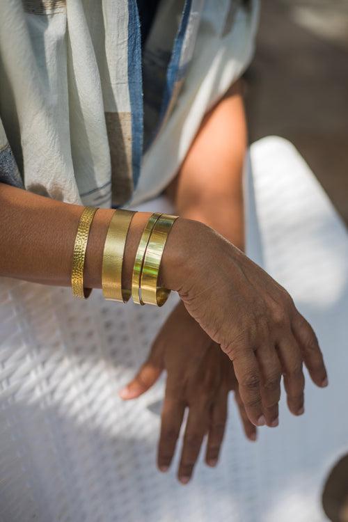 Brass Bangle Set