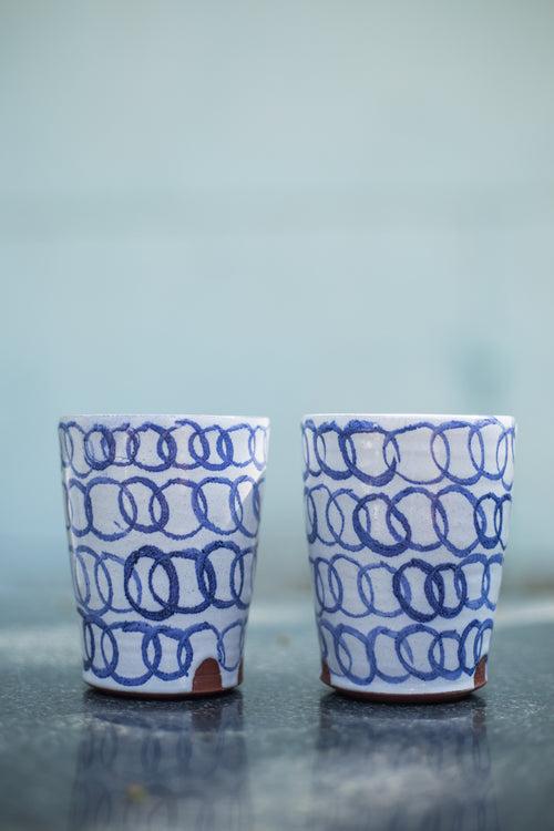 Ceramic Tumblers Circles