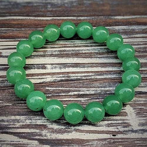 Green Aventurine Bracelet (Abundance, Good Luck, New Ideas)