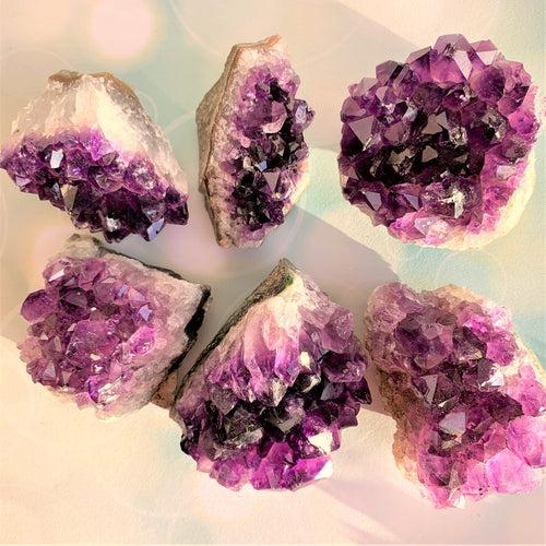 Amethyst Cluster (Benefits Physically, Mentally & Spiritually)