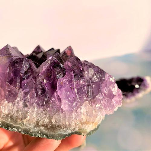 Amethyst Cluster (Benefits Physically, Mentally & Spiritually)