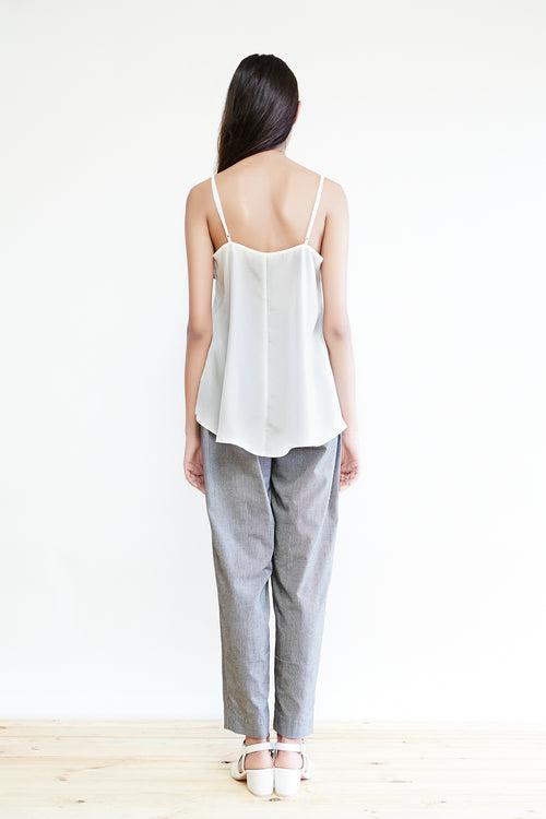 Long Silk Habotai Camisole