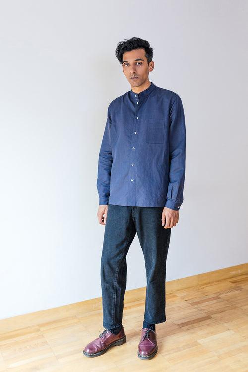 Linen Double Pocket Shirt