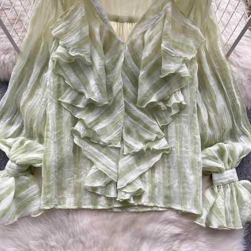 Freida Ruffled Blouse