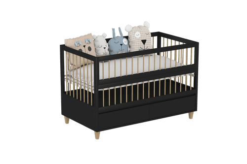 Amour Co-Sleeping Crib With 2 Drawer