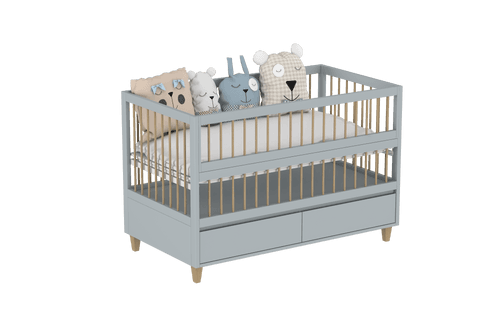 Amour Co-Sleeping Crib With 2 Drawer