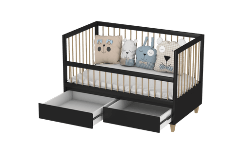 Amour Co-Sleeping Crib With 2 Drawer