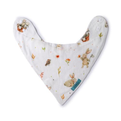 Little Birds & Bunnies Bibs- Pack of 2