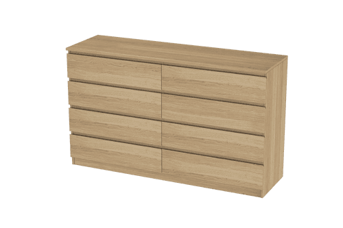 LittleBird Chest of Drawer S9 in Oak