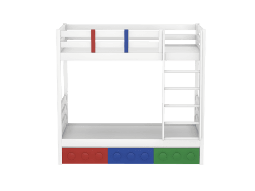 Lego Inspired Bunk Bed