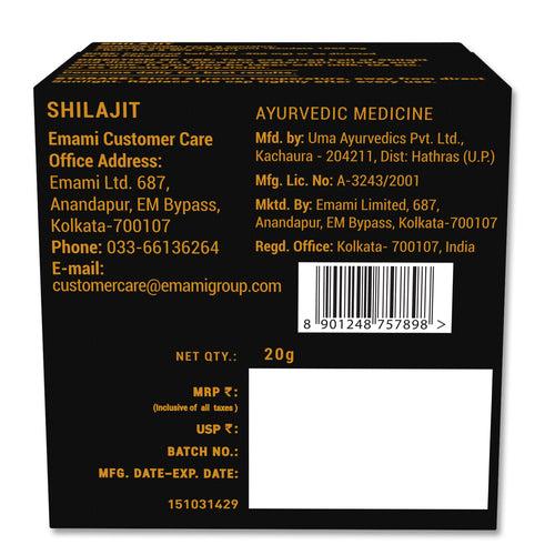 Himalayan Shilajit Resin 20g + Ashwagandha Gold Plus