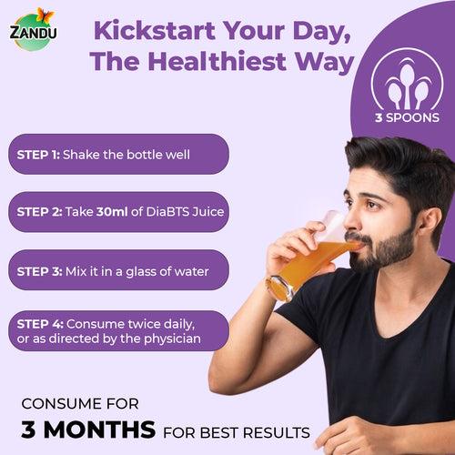 Zandu DiaBTS  Care Juice (Sugar Free)