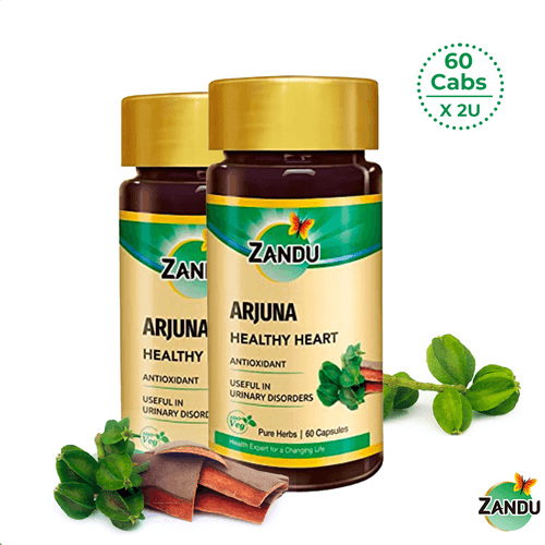 Zandu Arjuna Capsules (Pack of 2)