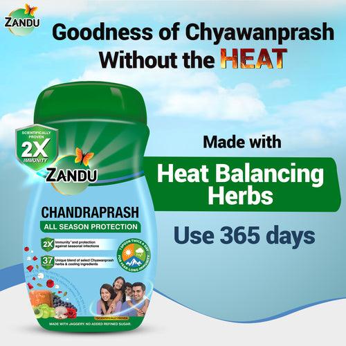 Zandu Chandraprash for Summer Immunity with Cooling Effect | 37 Ingredients with Jaggery