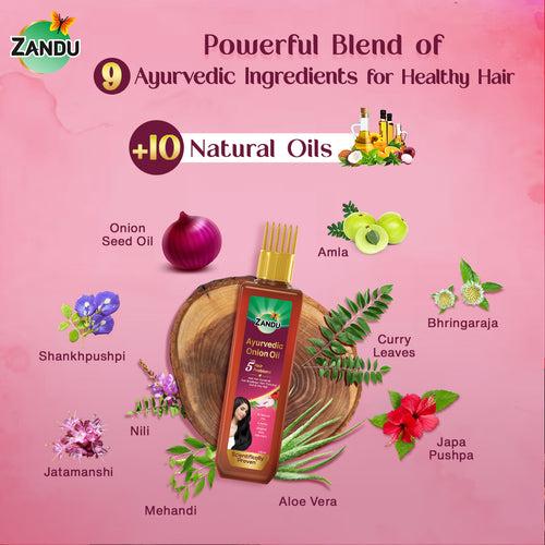 Zandu Ayurvedic Onion Oil