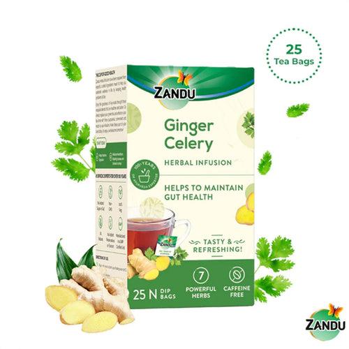 Ginger Celery Herbal Infusion (25 Tea Bags)