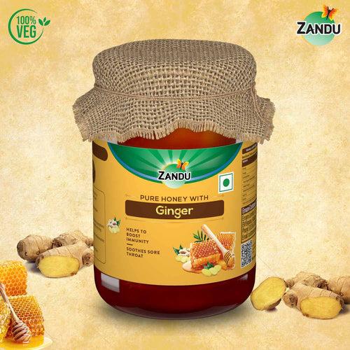 Pure Honey with Ginger (650g)