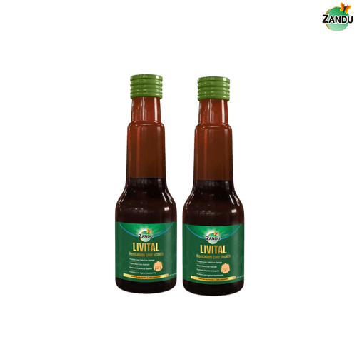 Livital - Ayurvedic Liver Syrup for Liver Health (Pack Of 2)