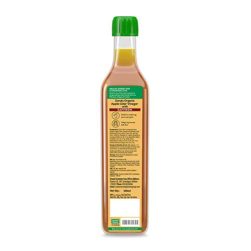 Organic Apple Cider Vinegar with Saffron (500ml)