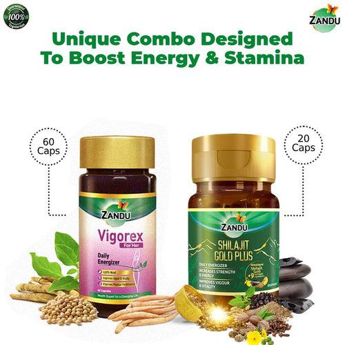 Unique Combo Designed to Boost Energy & Stamina