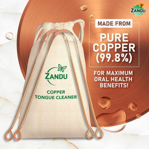 Copper Tongue Cleaner (Combo)