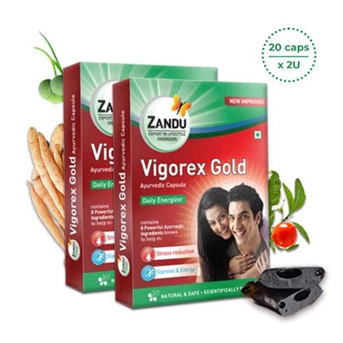 Vigorex Gold (20 Caps)(Pack of 2)