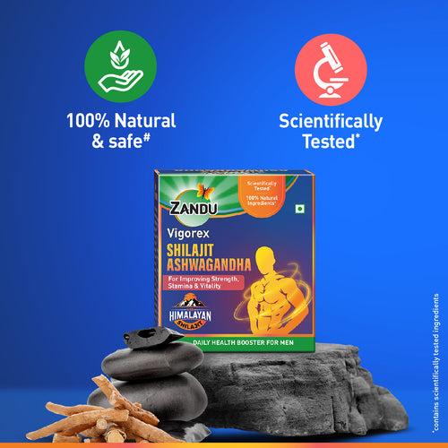 ZANDU VIGOREX SHILAJIT ASHWAGANDHA