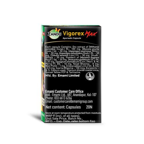 Vigorex Max (20 Caps)