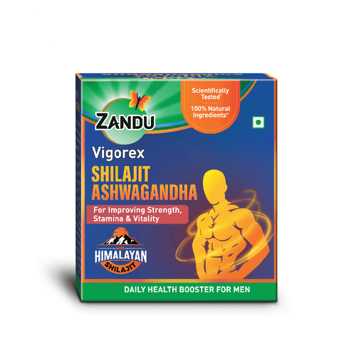 ZANDU VIGOREX SHILAJIT ASHWAGANDHA