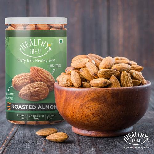 100% Roasted California Almond, Himalayan Salted