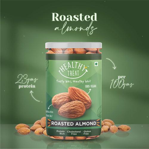 100% Roasted California Almond, Himalayan Salted