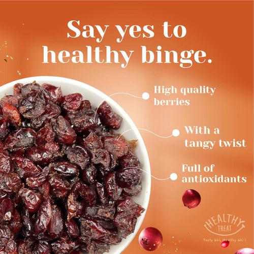 Chatpati Cranberries | Deliciously Tangy and Highly Nutritious | 100 gm