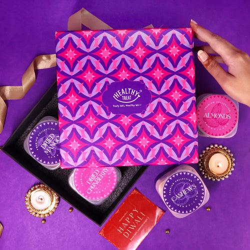 Gladbites Premium Dry Fruit Diwali Gift box