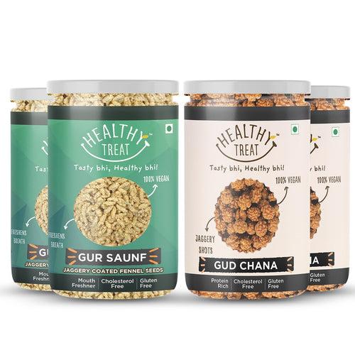 Gur Chana and Gur Saunf Combo 800 gm | Immunity Booster