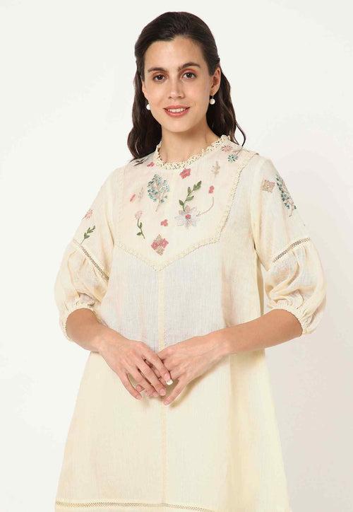 Flower Rain Coal Tunic & Pant