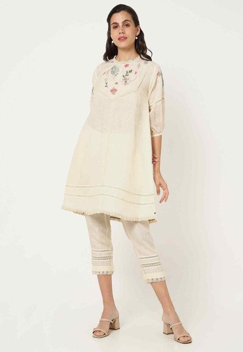 Flower Rain Coal Tunic & Pant