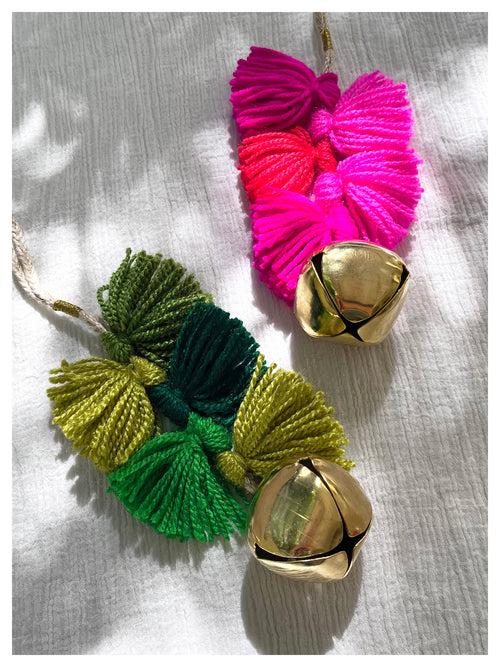 Decorative Hanging Bell - Set of 3 - Teej, Rani, Jodhpur