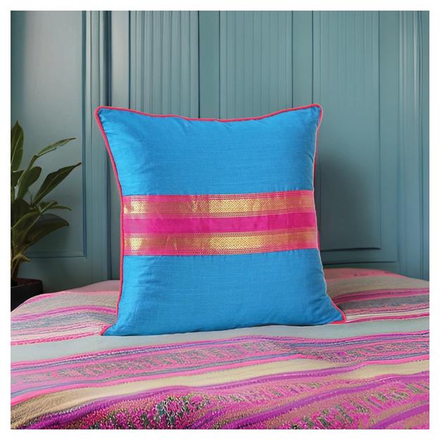 So Sari Cushion - Turquoise